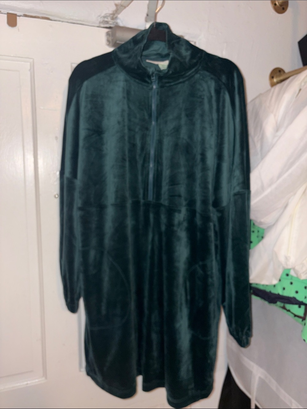 Anthropologie Saturday Sunday Velour Sweatshirt